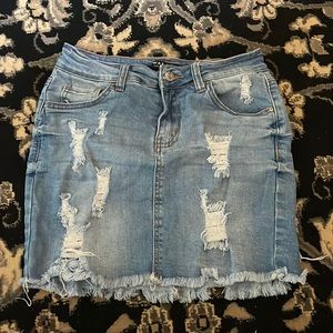 Super Cute Jean Skirt